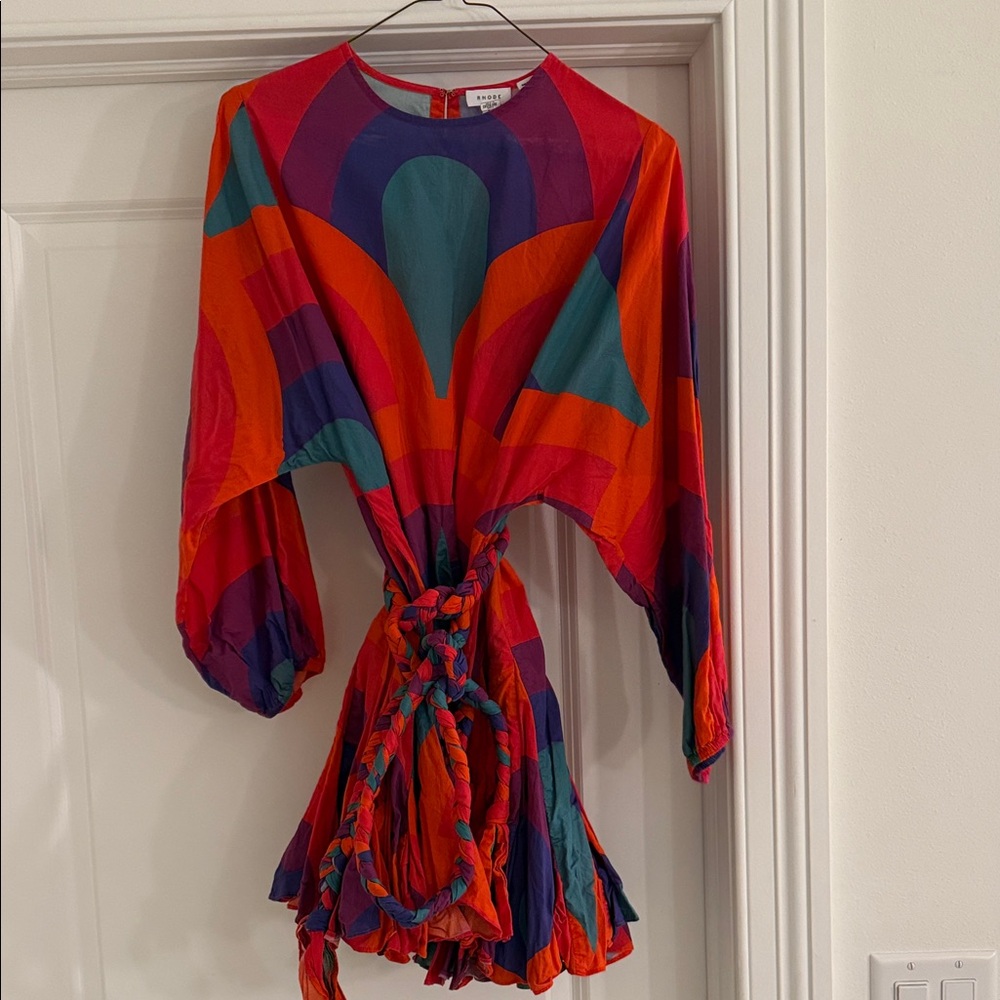 RHODE Multicolor Geometric Dress